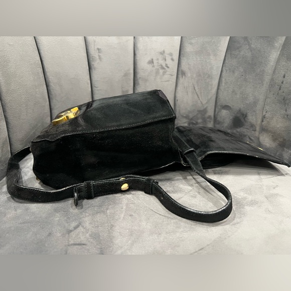 Vintage Celine Triomphe Suede Two-Way bag - Picture 6 of 17